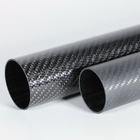 Flexibility 100% Real Carbon Tubes 3K Wrapped Carbon Fiber Composite Tube