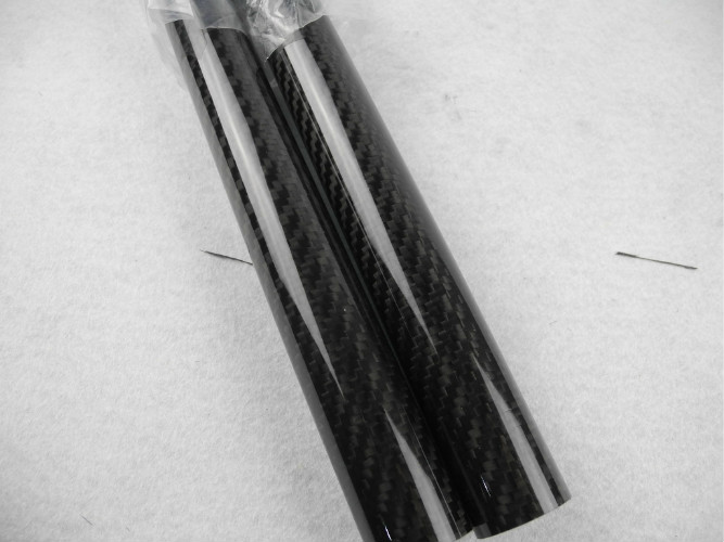 QUARKZMAN 2Pcs Tubes En Fibre De Carbone 12 X 14 X