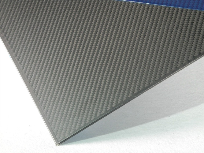 Plaque Fibre Carbone 3K Tissé Mat | 400 X 500 Mm X 2,5 Mm | Haute Résistance, Léger | Pour Custom Auto, Drones, DIY - 3