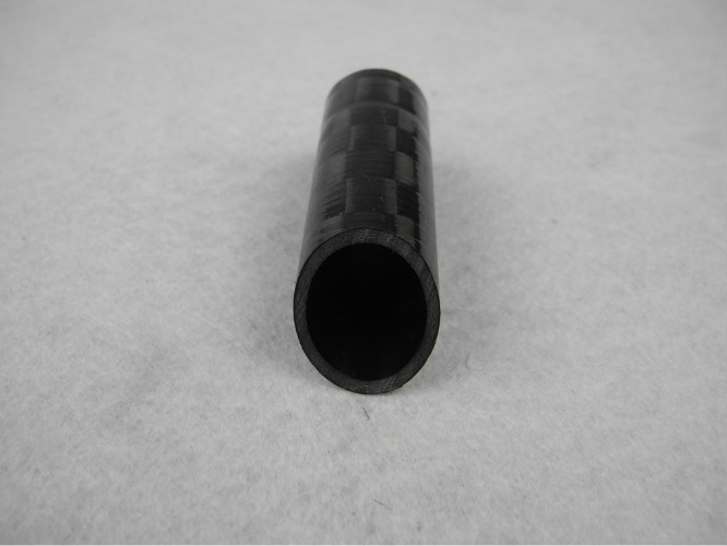Lumière de haute résistance plaine du tube 3K Matt de fibre de carbone de 14mm * de 12mm