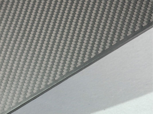 Light Weight Full Carbon Fiber Plate with Twill Weave Matte surface