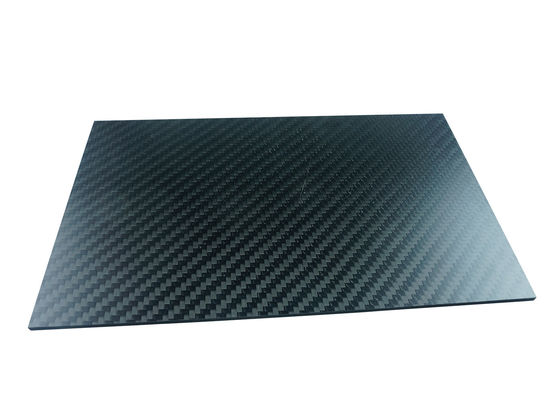 Light Weight Full Carbon Fiber Plate with Twill Weave Matte surface