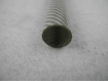 High Tensile Strength Round Fiberglass Poles , Ring Oxygen Glass Fiber Winding Tubes