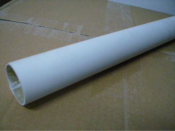 White Glass fiber Fiberglass Poles Corrosion resistant , Fiber Glass Tube
