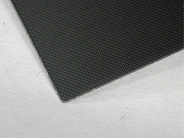 Black High tensile strength 1mm Carbon Fiber Plate for model aircraft