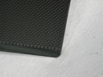Black High tensile strength 1mm Carbon Fiber Plate for model aircraft
