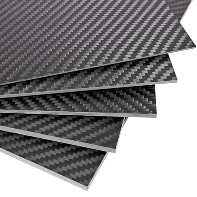 100% 3K Twill Matte Carbon Fiber Plate High Modulus Corrosion Resistance