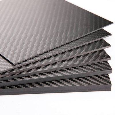 High Strength Durable Light 3K Carbon Fiber Board Composite Sheet 500mmx500mm