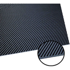 High Strength Industrial Black Carbon Fiber Sheet 2/2 Twill 3K Woven