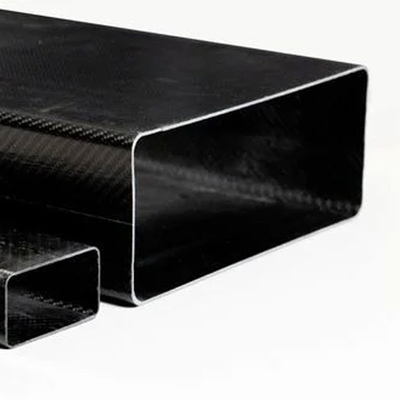High Strength Radiation Resistant 3K Customized Size Carbon Fiber Rectangular Tube