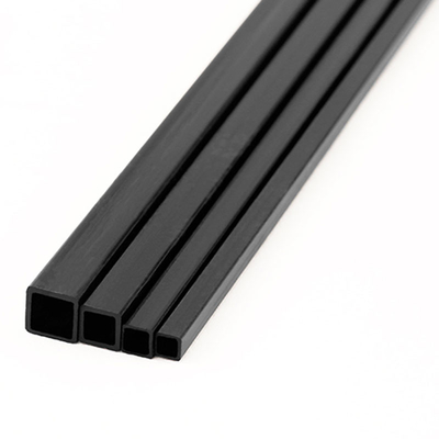 High Strength Radiation Resistant 3K Customized Size Carbon Fiber Rectangular Tube
