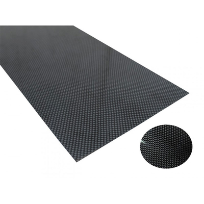 Carbon Fiber Plating - 100mm x 250mm x 3mm - 3K Carbon Fiber Plate High Gloss Finish