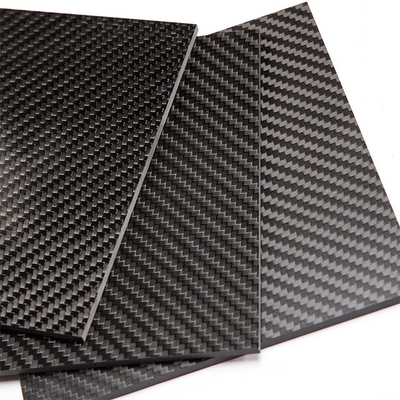 Strong Corrosion Resistance Flexibility 100% 3K Customized Carbon Fiber Panel
