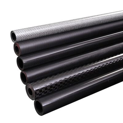 High Strength Light Weight Carbon Fiber Tube Customize Sizes And Colors