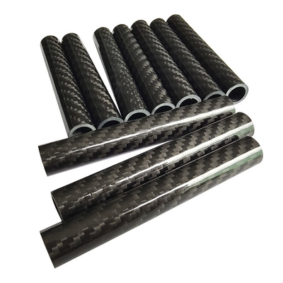 High Strength Light Weight Carbon Fiber Tube Customize Sizes And Colors