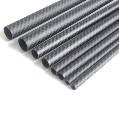 5mm 10mm 15mm 20mm Pultruded Carbon Tubes, Carbon Fiber Pultrusion Tubes
