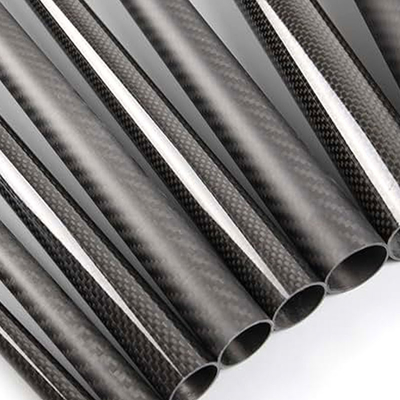5mm 10mm 15mm 20mm Pultruded Carbon Tubes, Carbon Fiber Pultrusion Tubes