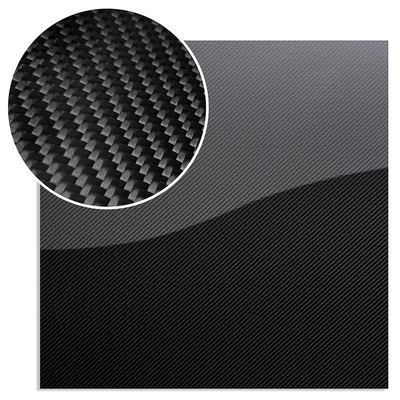 CNC 3K 100% Woven Pure Carbon Fiber Sheet High Strength Carbon Fiber Plate