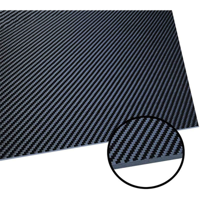 CNC 3K 100% Woven Pure Carbon Fiber Sheet High Strength Carbon Fiber Plate