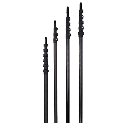 Exceptionally Rigid High Corrosion Resistance 3K Carbon Fiber Telescopic Pole