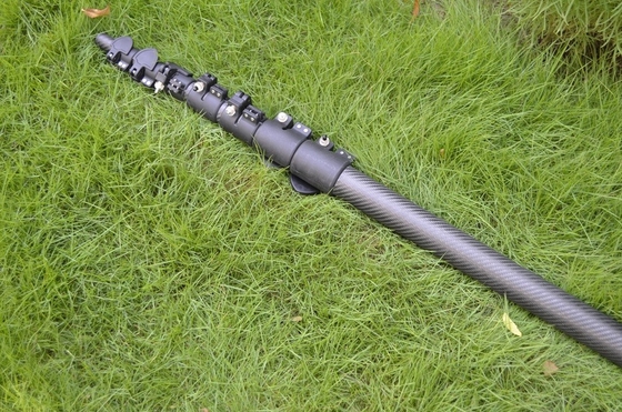 Exceptionally Rigid High Corrosion Resistance 3K Carbon Fiber Telescopic Pole