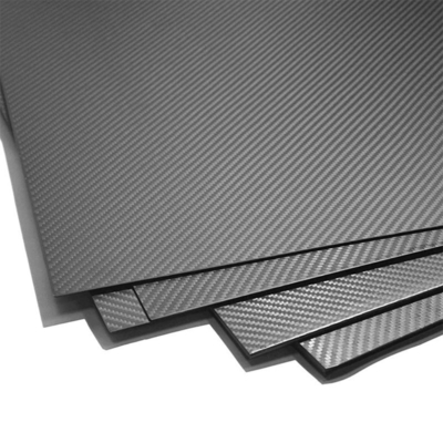 Twill Weave Carbon Fiber Panel Available in 1mm 1.5mm 2mm 3mm 4mm