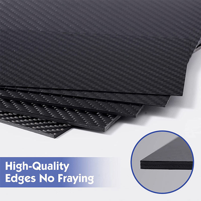 Light Weight 100% 3KCarbon Fiber Panel 200x300mm (1mm to 5mm Thickness)