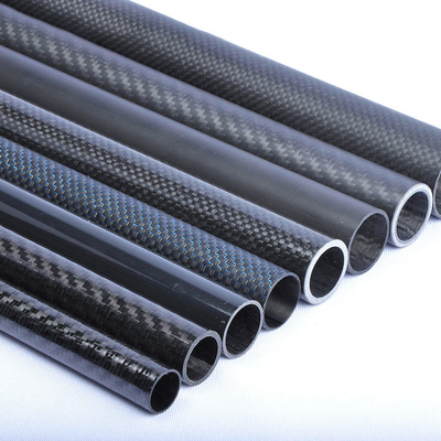 1x 50mm OD x 47mm ID x 100mm 3K Carbon Fibre Tube Roll-Wrapped