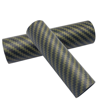 Low Thermal Conductivity 2×2 Twill Fabric Woven Finish Carbon Fiber Tube