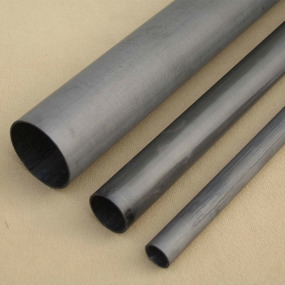 High Pressure Resistance Flexibility Pultruded Round Carbon Fiber Tubes