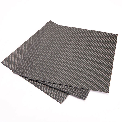 T300 3K 100% Full Carbon Fiber Sheet Twill Glossy Forged Plate Customized Size And Thickness