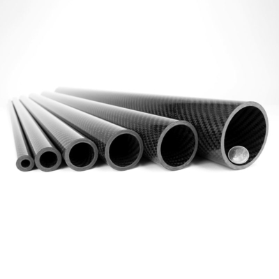High Tensile Carbon Fiber Round Tube Filament Winding Carbon Fiber Tube