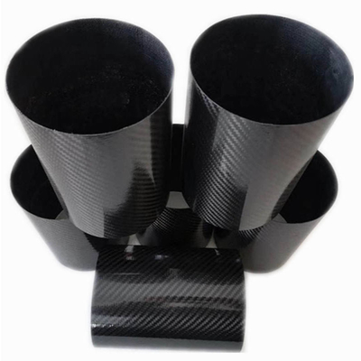 Large Diameter Carbon Fiber Tube Customize 3K Carbon Fiber Pipe