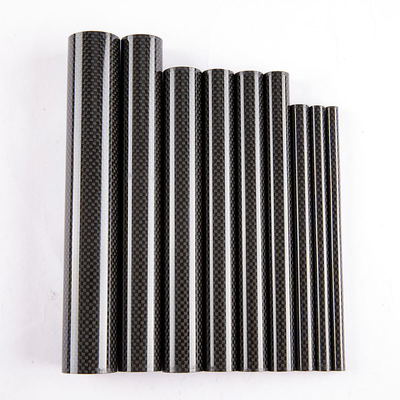 OD 16mm X ID 12mm 13mm 14mm 15mm X 1000MM 100% Roll Wrapped 3K Carbon Fiber Tube