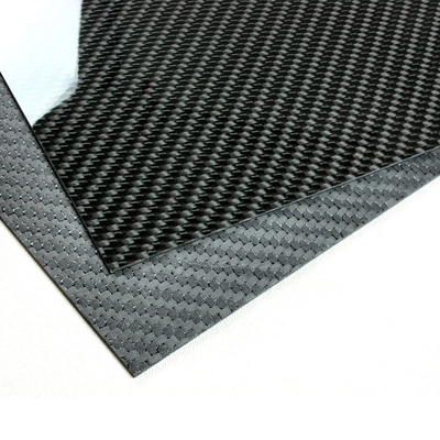 100% Carbon Fiber Sheet Laminate Carbon Fiber Board 0.5-6 MM Thickness