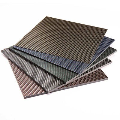 3K Real Carbon Fiber Board Plate Sheet Panel 0.2-2mm Thickness Black 400mmx250mm
