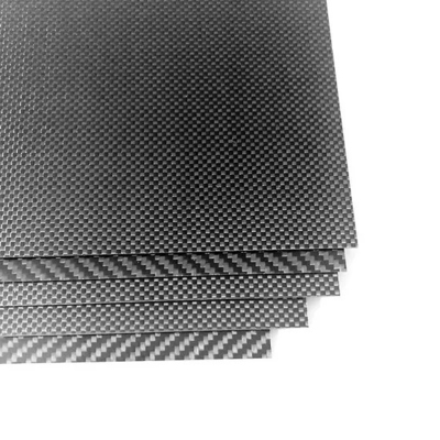 High Strength Carbon Composite Carbon Fiber Board / Plate / Sheet  Customized Dimension