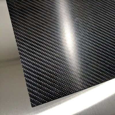 High Strength Carbon Composite Carbon Fiber Board / Plate / Sheet  Customized Dimension