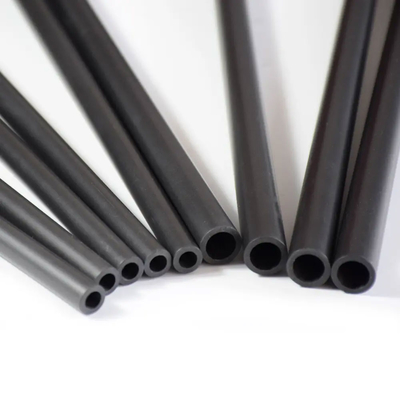Electrical & Thermal Non-Conductivity 6mm*4mm*1000mm Pultruded Carbon Fiber Tube