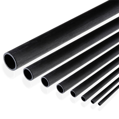 Electrical & Thermal Non-Conductivity 6mm*4mm*1000mm Pultruded Carbon Fiber Tube