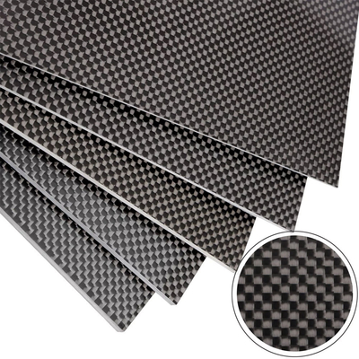 400X500MM 100% 3K Carbon Fiber Plate Panel Board 0.5-4MM Thickness Sheet