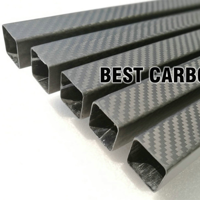 High-Performance Composite Structure 100% 3K Carbon Fiber Square Tube