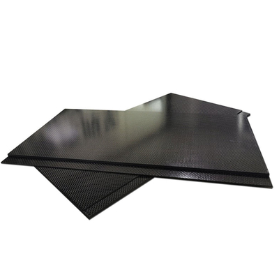 Custom Cut 100% 3K Carbon Fiber Plate With Structural Stability And Insulating Qualities