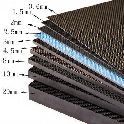 Carbon Fiber Board Carbon Fiber Plate Twill Weave Carbon Fiber Panel Glossy Or Matte Finish