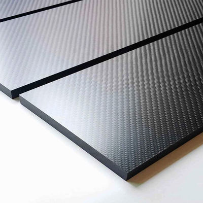 Twill Weave Carbon Fiber Plate 200x300mm Glossy or Matte Finish