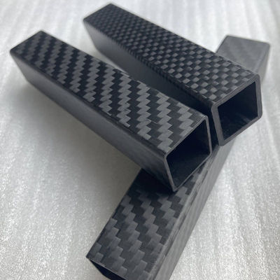 Excellent Resistance to Corrosion and Fatigue 3K Rectangular Carbon Fiber Tube