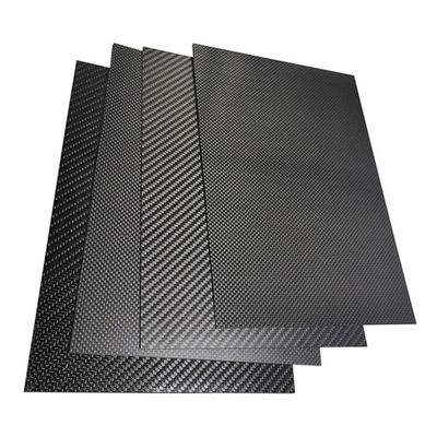 400X500MM 100% 3K Carbon Fiber Plate Sheet (Glossy/Matte Finish) 0.5-4MM Thickness