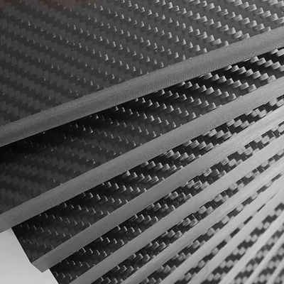 500X500X4MM 100% 3K Plain Weave Carbon Fiber Sheet Laminate Plate Twill Weave Plate