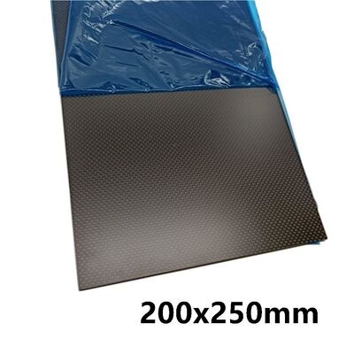 Carbon Fiber Panel Board, 200x250mm 3K High Hardness Carbon Fiber Sheets
