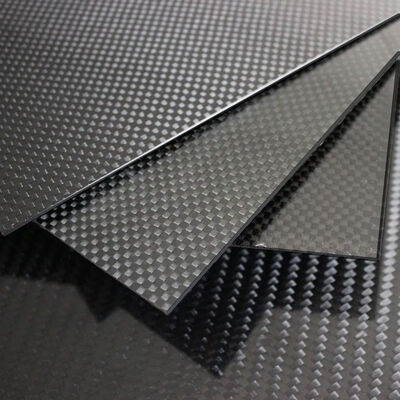 High Modulus Carbon Fiber Board, 100% Carbon Fiber Sheet Lightweight High Strength Plate for Industrial